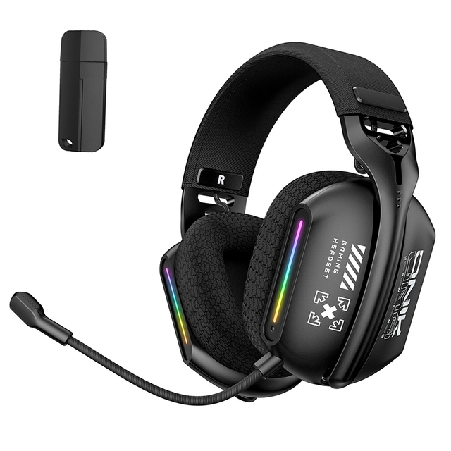 ONIKUMA GT808 Wireless Audiophile Gaming Headphones with 3D Surround Sound