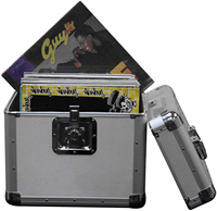 Aluminium Black LP Aufbewahrung sbox für 70 Vinyl LP Records