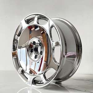 ล้อแม็กซ์ <span class=keywords><strong>Mercedes</strong></span> S600 <span class=keywords><strong>S</strong></span> 320 400 500 <span class=keywords><strong>350</strong></span> 300 แบบหมุนได้ ชุบโครเมียมใหม่ ขนาด 17 นิ้ว ล้อฟอร์จ DX327 - Product Image 5