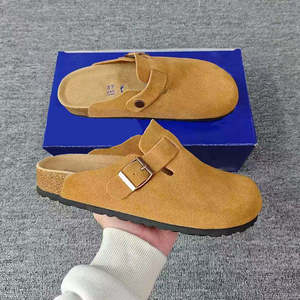 <span class=keywords><strong>Sandales</strong></span> <span class=keywords><strong>Birkenstock</strong></span> Femme Printemps-Été 2026 Nouveauté Demi-mules <span class=keywords><strong>Style</strong></span> Rétro Sabots à Enfiler Durables et Résistantes à l'Usure - Product Image 1