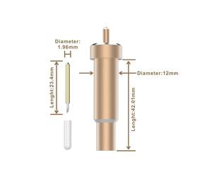 Nouveau produit accrocheur porte-lame de traceur de découpe de coupeur de vinyle pour <span class=keywords><strong>Cricut</strong></span> - Product Image 3