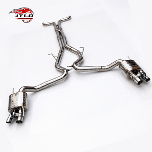 Système d'échappement Catback à soupapes pour Maserati <span class=keywords><strong>Levante</strong></span> 3.8T <span class=keywords><strong>V8</strong></span> AWD 2023, échappement de performance en acier inoxydable - Product Image 4