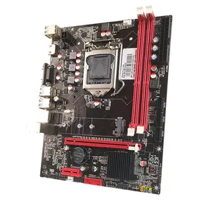 PCWINMAX H61 مايكرو ATX شرائح اللوحة الام للمباريات المقبس LGA 1151 i3 i5 i7 القناة المزدوجة DDR3 H61 لوحة الرقاقات الخاصة بأجهزة سطح المكتب