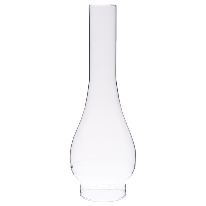 Custom Blown Clear Gas Lamp Glass