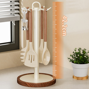 Kitchen Storage <b>Rack</b> <b>Spice</b> Organizer Desktop Metal Minimalist Design - Product Image 2