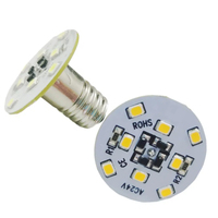 Parques temáticos de atracciones 32mm de diámetro E10 E14 LED Luces de punto de patio para decoración de carrusel