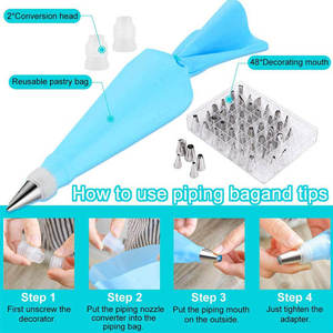 599 420 PCS Cake Decorating Kits Baking Set Supplies Cake Rotating Turntable for Beginners and Cake Lovers - Product Image 4