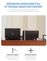 Arzopa meilleure vente Super mince 14.0 pouces USB Type C Extension d'affichage LCD double Double écran moniteur Portable pour ordinateur portable