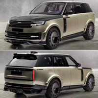 Pour Range Rover Body Kit 2020-2024 Executive Edition MSY Kit de carrosserie large jupe de lèvre avant en Fiber de carbone diffuseur arrière Spoiler capot