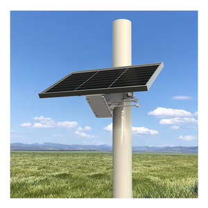 Sistema de Energía Solar para Exteriores con Batería de Iones de Litio de Silicio Monocristalino de Alta Eficiencia PWM de 12 V CC, Conexión Plug-and-Play, Cámara <span class=keywords><strong>ZEMU</strong></span> - Product Image 2