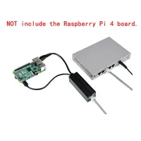 Modul Splitter PoE 5V Tipe-C USB-C Papan Ekspansi Ethernet untuk RPI RasPi Raspberry Pi 4 Model B 5 4B PI5 1GB 4GB 8GB RAM