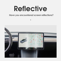Penyangga Putar dan Miringkan Layar Dashboard Mobil untuk Tesla Model Y 3, Rotasi Layar Empat Arah, Dapat Disesuaikan, Aksesoris Tesla