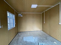 Casa Contenedor Modular Prefabricada Personalizable, Ensamblaje Rápido, Panel Sándwich, Oficina Móvil