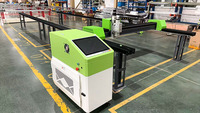 3015 Cypcut Découpeuse laser CNC à fibre 1500W à portique compacte, facile à utiliser, pour découpe de motifs métalliques AI DXF, laser détachable pour métal, marque Hiwin