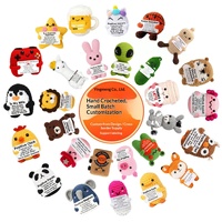 Poupées animales en coton au crochet à la main, best-sellers, à énergie positive, décorations d'intérieur, échantillons de boîtes mystères personnalisées Grinch Couple, pour tous les âges