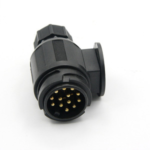 Conector de 13 pines EP1301 para sistemas eléctricos de caravanas y autocaravanas, estilo europeo. - Product Image 1
