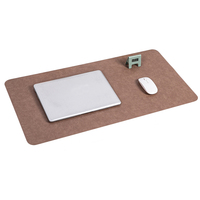 Prix usine Durable Sublimation Vegan Tapis de bureau en cuir Tapis de table d'ordinateur Tapis de souris étanche pour le bureau