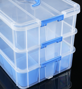 Thiết Kế Đơn Giản Đa dạng Lưu Trữ Hộ Gia Đình Lưu Trữ Các Mặt Hàng Nhỏ Sản Phẩm Mỹ Phẩm Văn Phòng Tổ Chức 24L Nhựa Xách Tay Linh Hoạt - Product Image 4