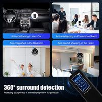 Détecteur de micro-écouteurs et de caméras cachées Ds626 Mini pour la voiture, la maison, la salle de bain, le bureau, l'hôtel – Format audio WAV