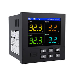 <strong>8</strong> Channel Energy <strong>Data</strong> <strong>Logger</strong> Industry Paperless Recorder for Voltage Current <strong>and</strong> Power <strong>Data</strong> - Product Image 2