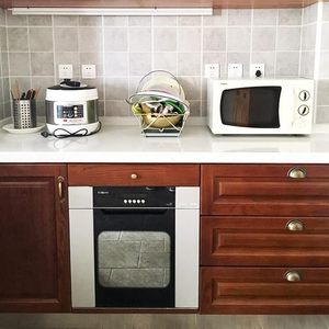 Tiradores de latón cepillado dorado para muebles de cocina, tiradores de media luna con forma de concha para cajones, venta al por mayor - Product Image 6