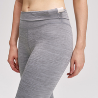 Legging Yoga Wanita High Waist Solid, Panjang Mata Kaki, Seamless, Lembut, Bahan Brushed, Celana Olahraga, Sculpting, 4-Way Stretch, Menyerap Keringat