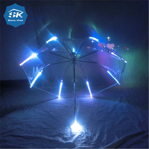 Parapluie LED transparent pour enfants, personnalisé en gros - Product Image 1