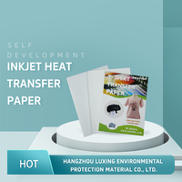 Papier transfert thermique blanc UNEWPRINT pour imprimantes à jet d'encre - Modèle LA4 pour fers à repasser et presses à chaud