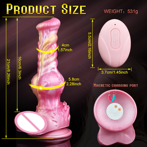 Yocy חדש סגנון ריחוף דילדו ויברטור סקס צעצוע שליטה מרחוק ויברטור עבור clitoral <span class=keywords><strong>g</strong></span>-<span class=keywords><strong>spot</strong></span> dildos with10 רוטט - Product Image 2