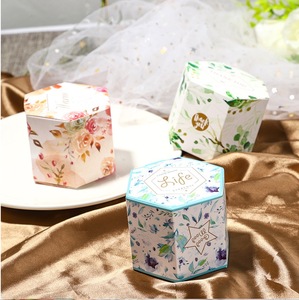 High Quality Elegant Design <strong>Wedding</strong> Favor Candy Paper <strong>Gift</strong> Packaging <strong>Box</strong> - Product Image 3