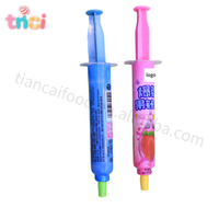 TNCI Vente en gros de bonbons liquides en forme de seringue, assortiment coloré et amusant pour les fêtes d'enfants, les événements et les épiceries