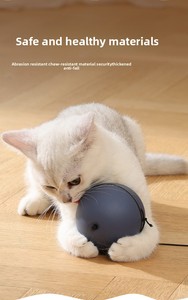 JZ Cảm Biến Thông Minh Đèn <span class=keywords><strong>Flash</strong></span> Thiết Kế Ánh Sáng Chống Va Chạm Cắn Chống Lăn Bóng Cho Mèo Chơi Tăng cường Vật Nuôi Tương Tác - Product Image 4