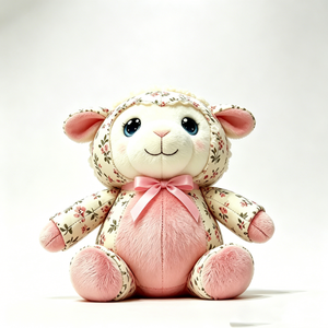 Almohadillas personalizadas de felpa suave y pastel rosa para el vientre, la palma de la mano, los pies y el forro interior de las orejas. - Product Image 3