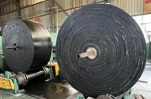 אספקת מפעל מגרסה גיפור Ep 1800Mm 6Ply גומי מכונת מסוע