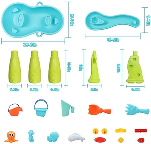Ensemble <span class=keywords><strong>de</strong></span> plage <span class=keywords><strong>de</strong></span> <span class=keywords><strong>sable</strong></span> en plastique Offre Spéciale jouet, table <span class=keywords><strong>de</strong></span> jeu <span class=keywords><strong>de</strong></span> <span class=keywords><strong>sable</strong></span> et d'eau avec moules table <span class=keywords><strong>de</strong></span> jeu <span class=keywords><strong>de</strong></span> <span class=keywords><strong>sable</strong></span> extérieure d'été pour enfants 18 pièces - Product Image 4