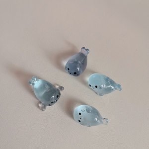 ของตกแต่งรูปสัตว์ทะเลการ์ตูนเรืองแสงขนาดเล็ก 100 ชิ้น รูปเต่าจิ๋วน่ารัก สำหรับตกแต่งสวนเทพนิยาย ของจิ๋ว DIY สำหรับบ้านตุ๊กตา - Product Image 2