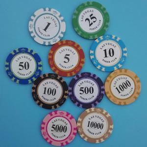 Fichas de Póker de Arcilla con Logotipo Personalizado Imprimible, Corona de 14g para Casinos - Product Image 3