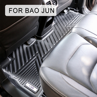 Tapis de sol de voiture 5D personnalisé en TPE imperméable pour BAOJUN 530 2018-ON, fabriqué par KQD Factory