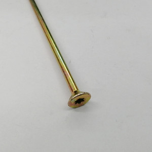 <span class=keywords><strong>Vis</strong></span> à bois <span class=keywords><strong>longues</strong></span> fraisées à tête plombée zinguée couleur acier au carbone - Product Image 4