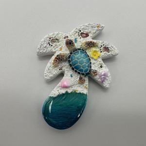 Figurinha de Peixe <span class=keywords><strong>Betta</strong></span> de Coral em Poliresina Decoração de Aquário de Natal Ornamento de Animal Marinho Artesanato em Resina - Product Image 6