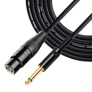 <span class=keywords><strong>Cable</strong></span> MC008BG de 5 Metros XLR a 6.35mm TS, <span class=keywords><strong>Cable</strong></span> de Micrófono e Instrumentos de Bajo Ruido para Conectar Guitarra y Teclado a Amplificador o Mezclador - Product Image 2