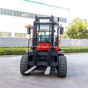 Montacargas Todoterreno de Servicio Pesado HT-CPC3.5T de 3.5 Toneladas con Dirección Trasera para Sitios de Trabajo con Terreno Irregular - Product Image 4