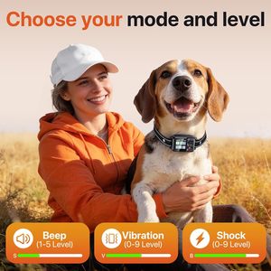 Lcy ljgy Wireless <b>Dog</b> Fence <b>Collar</b> Zf500 Gps Rechargeable Adjustable Range For Small Medium <b>Large</b> <b>Dogs</b> - Product Image 3