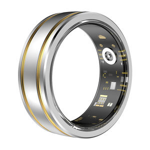 Haute qualité W8 fibre de carbone SmartRing tension artérielle Fitness Tracker santé Smart Ring pour Android IOS - Product Image 6