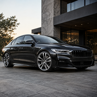 Vente chaude usine – Jantes en alliage moulé noir brillant AL 20 pouces 5x120 pour voitures de tourisme, ajustement précis pour modèles BMW populaires