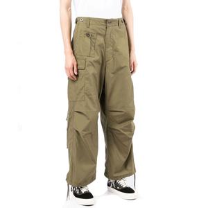 Pantalones Cargo de Pierna Ancha para Hombre, 100% Algodón Sin Elasticidad, Estilo Urbano - Product Image 3