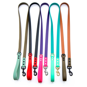 Collier de <span class=keywords><strong>chien</strong></span> en PVC réglable, durable, imperméable et écologique personnalisé avec laisse, ensemble de laisse d'entraînement pour <span class=keywords><strong>chien</strong></span> en PVC réglable - Product Image 3