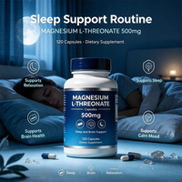 Compléments Alimentaires OEM : Magnésium L-Thréonate – Améliore le Sommeil et la Nutrition Cérébrale – Capsules de Magnésium L-Thréonate 500mg