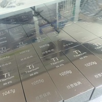 Bloc carré en titane pur de qualité commerciale ASTM B348, billette métallique, dimensions personnalisées, usiné CNC, marque MSGP, origine Shaanxi