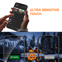 Protector de Pantalla de Hidrogel PET 0.35mm 125x196mm Láminas Transparentes HD para Teléfono, Reloj y Lentes, Máquina de Corte, Proveedor Mayorista